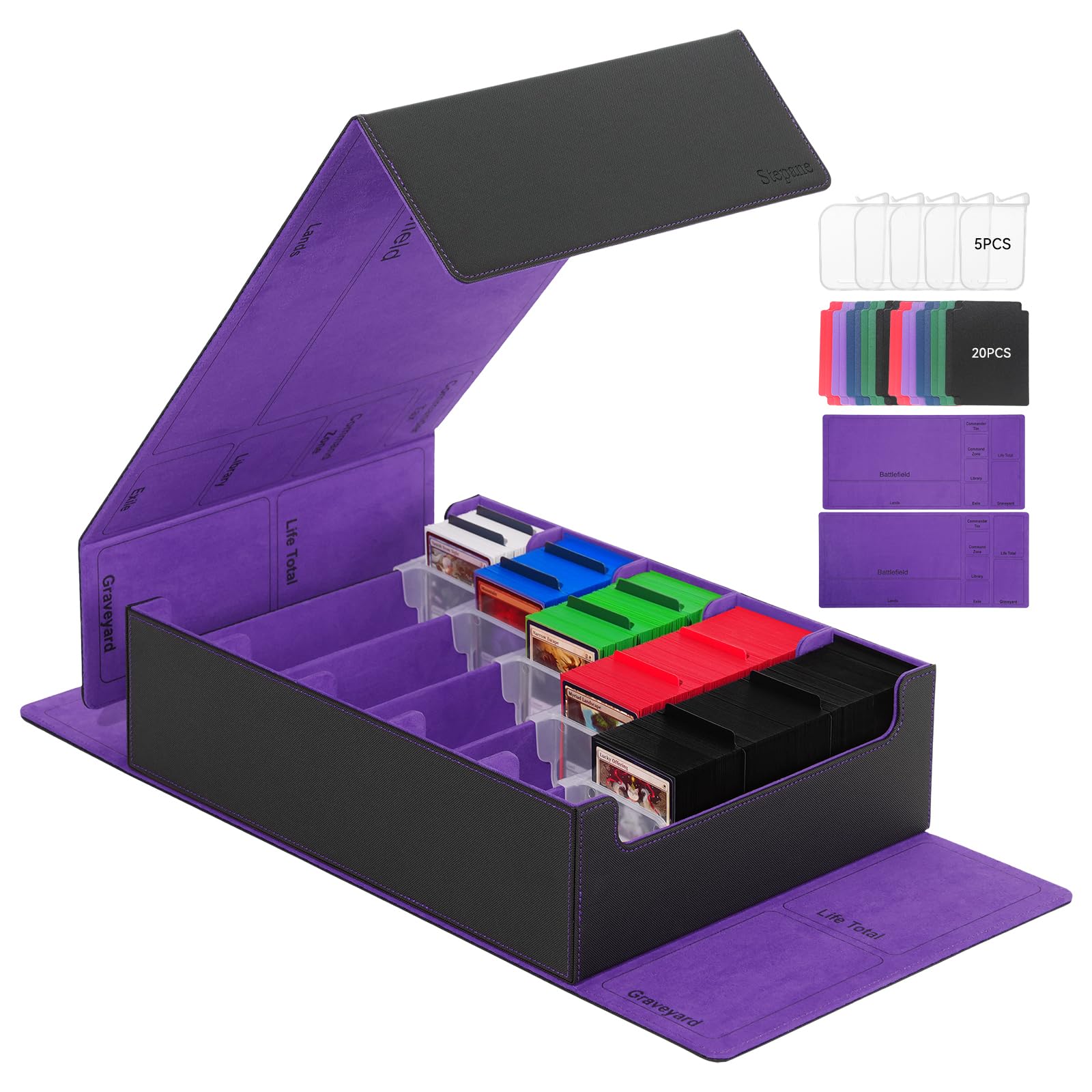 Amazon.com: 5 Row Trading Card Storage Box, 3800+Bulk Card